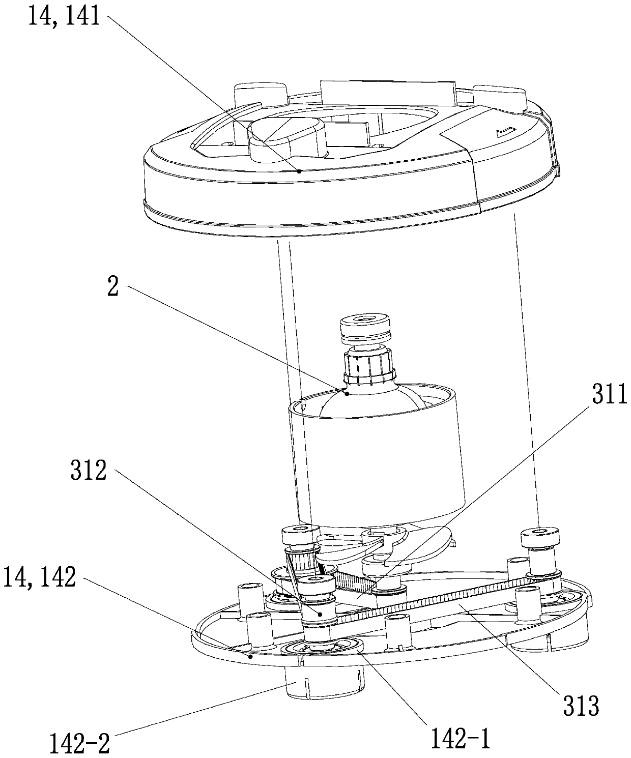 Multi-disc waxing machine