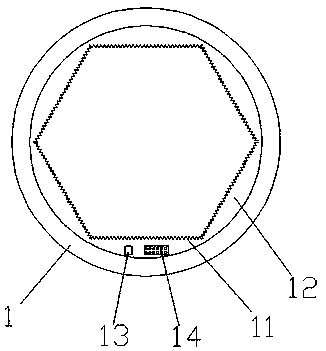 Drying device for paint spraying of motor shell of washing machine