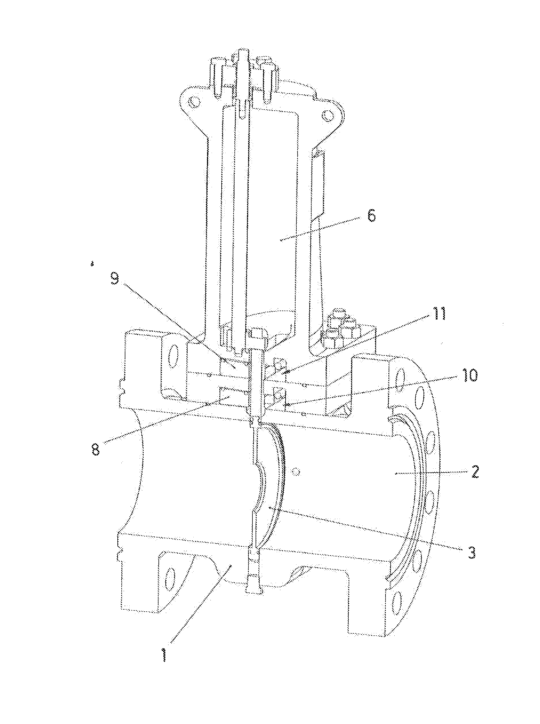 Double isolation for double chamber differential pressure meter