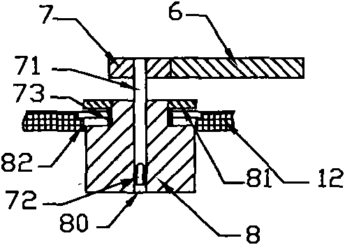 Scab grinding machine