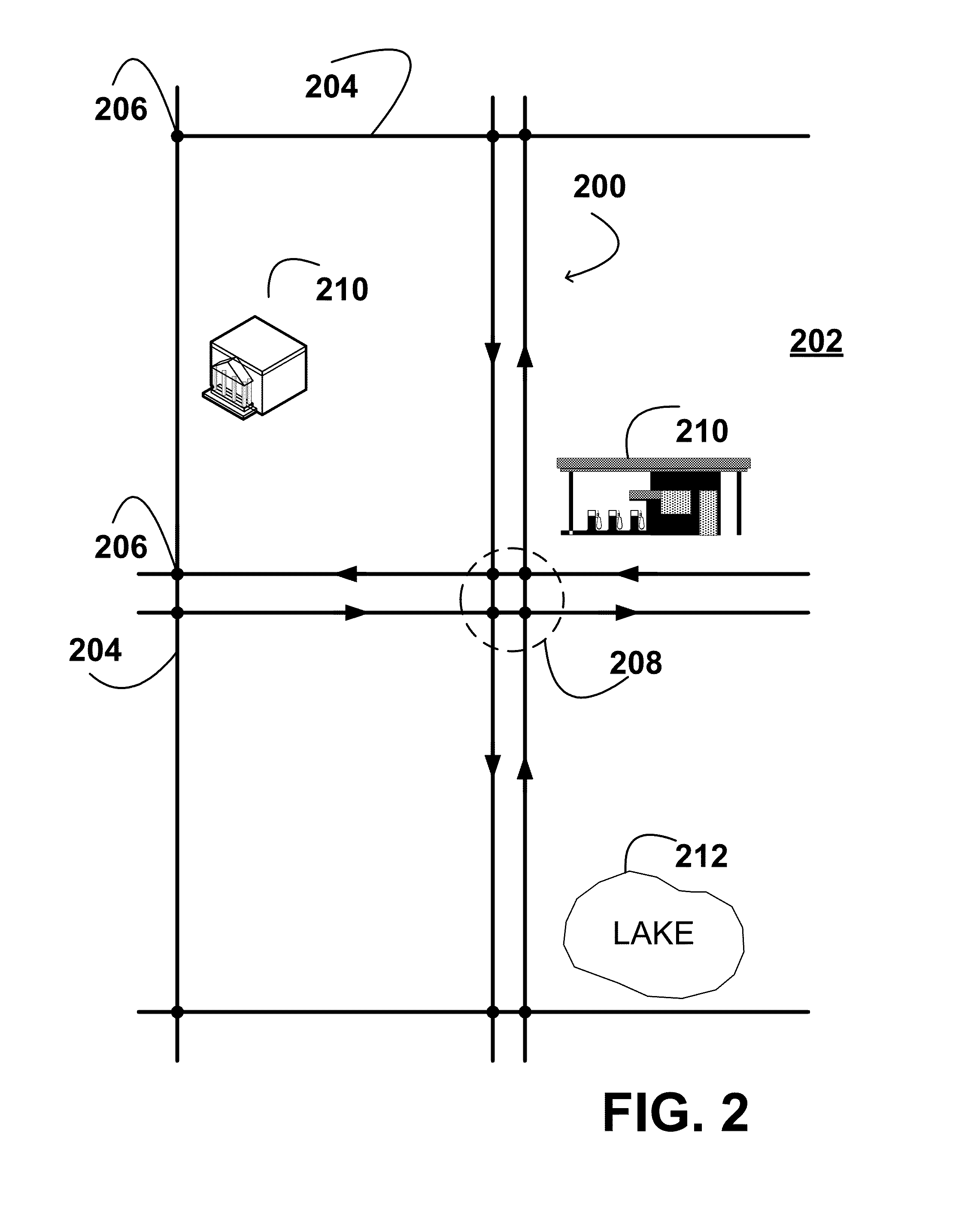 Method of operating a navigation system to provide route guidance