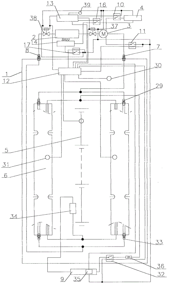 Heat balance management device for power battery pack and management method of heat balance management device