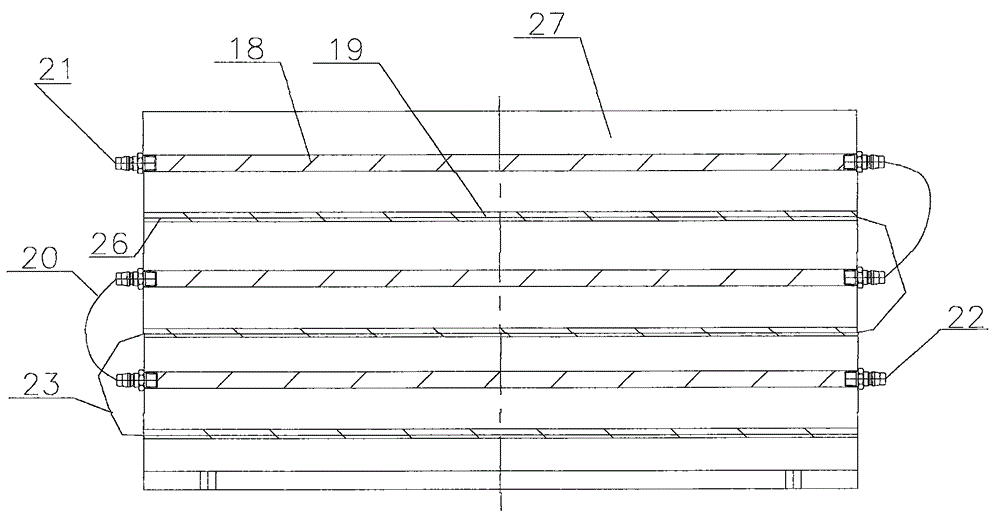 Heat balance management device for power battery pack and management method of heat balance management device