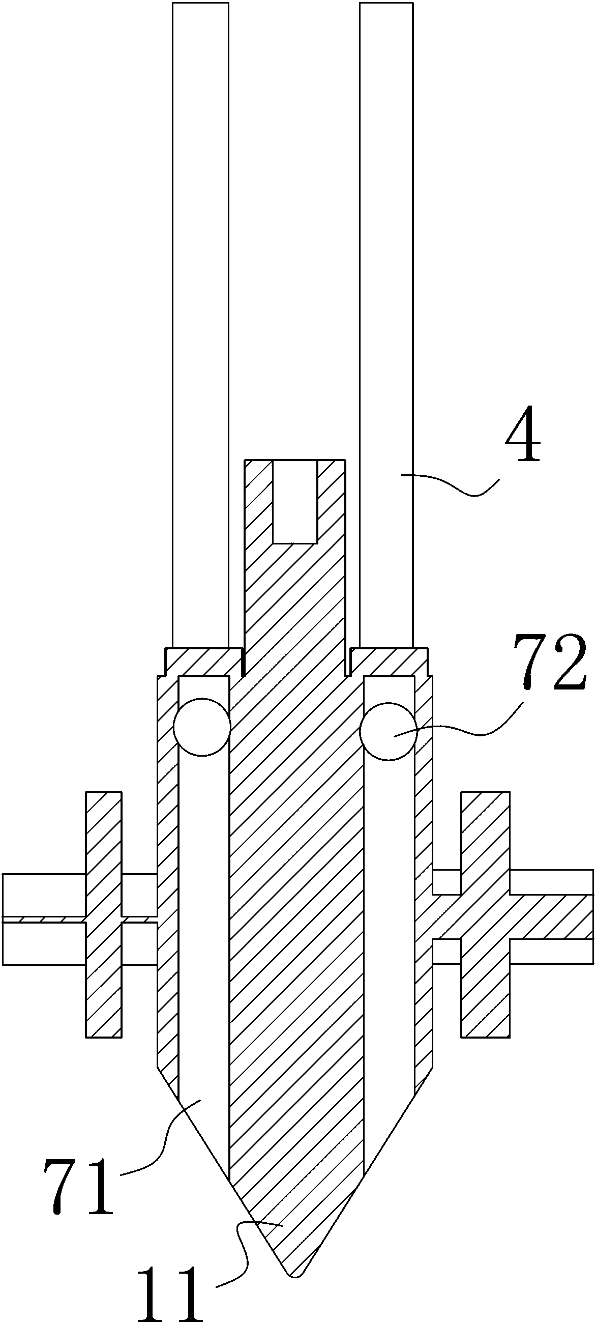 A fpc holding pressure head