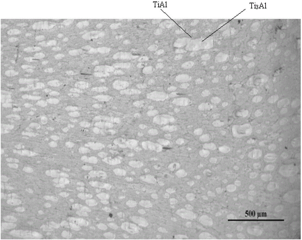 preparation method of spherical ti3al/tial two-phase alloy