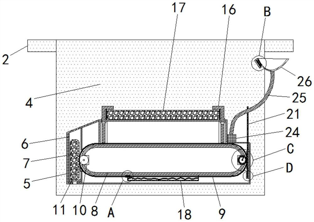 A cleaning device for the vent of an outdoor distribution box