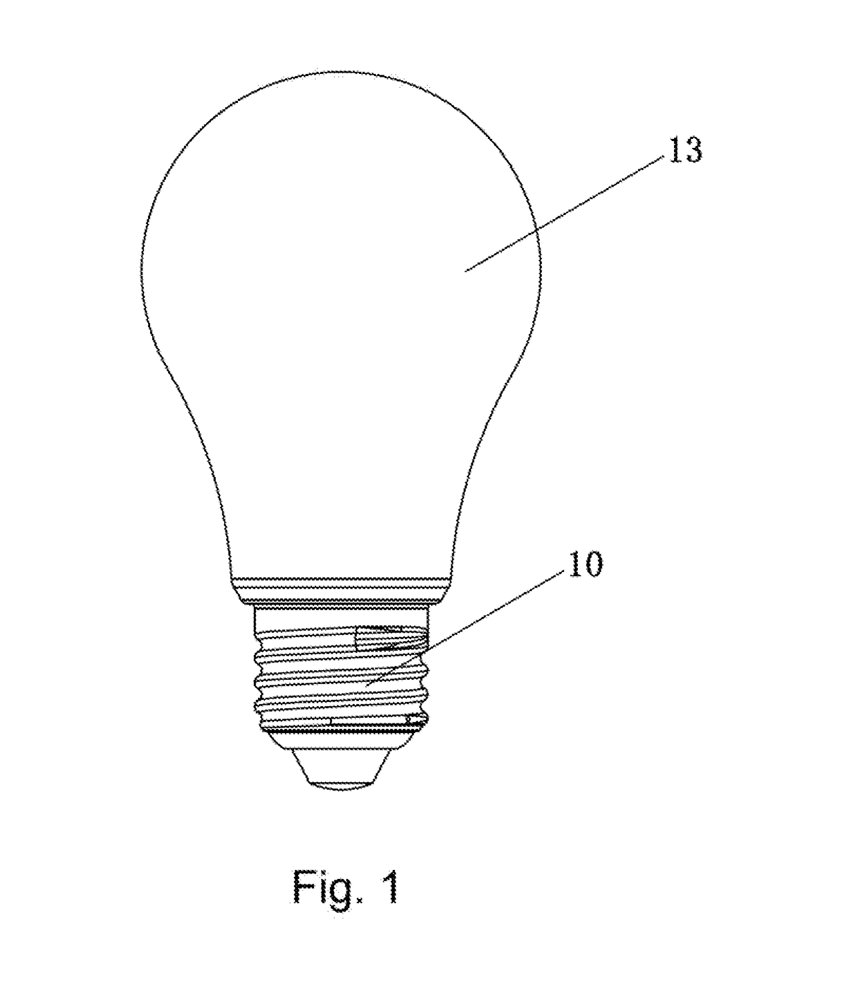 Heat sink and LED light bulb having heat sink