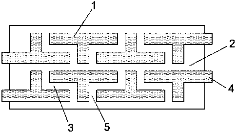 Thermal-bridge-free thermal insulation block containing T-shaped insulation boards