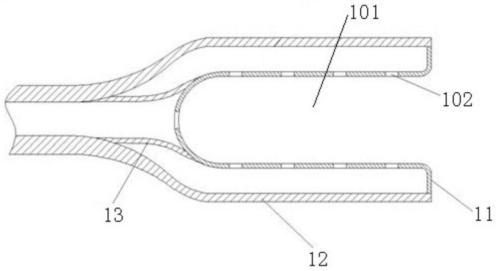 Nerve guiding device