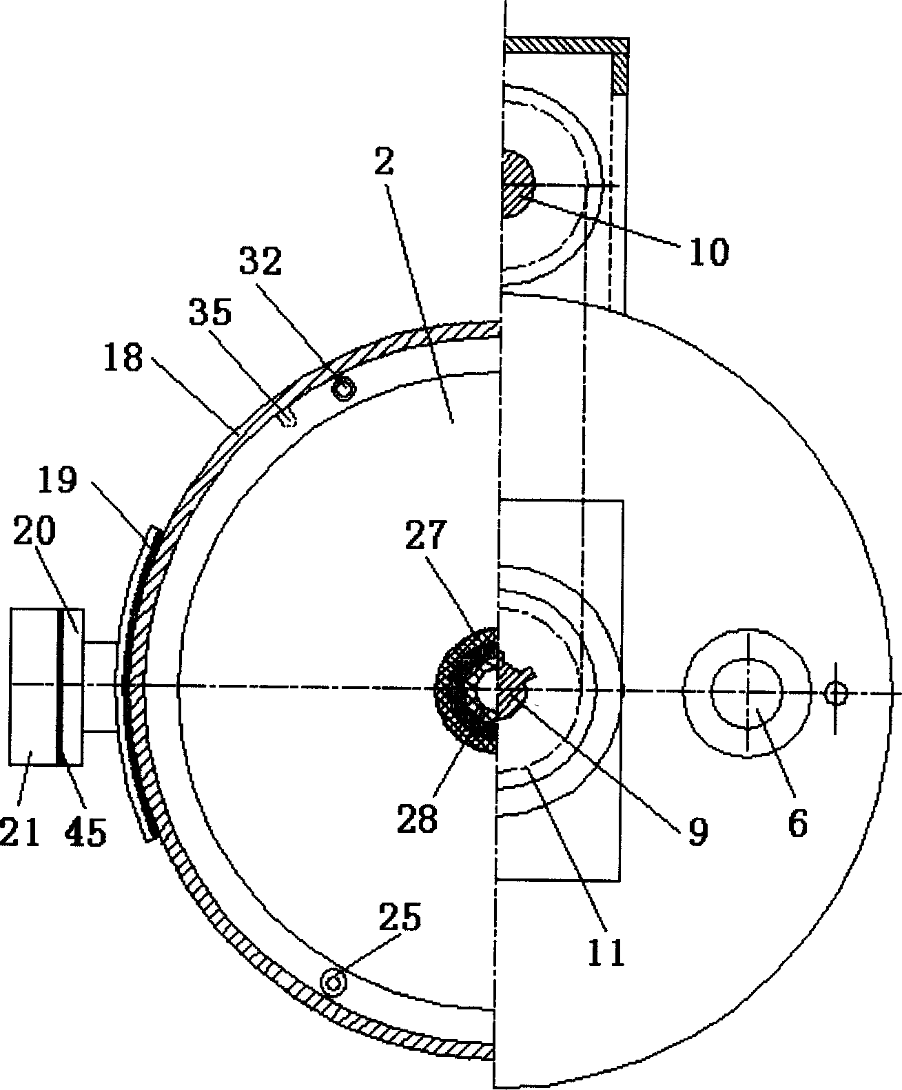 Coaction type food biochemical treating equipment