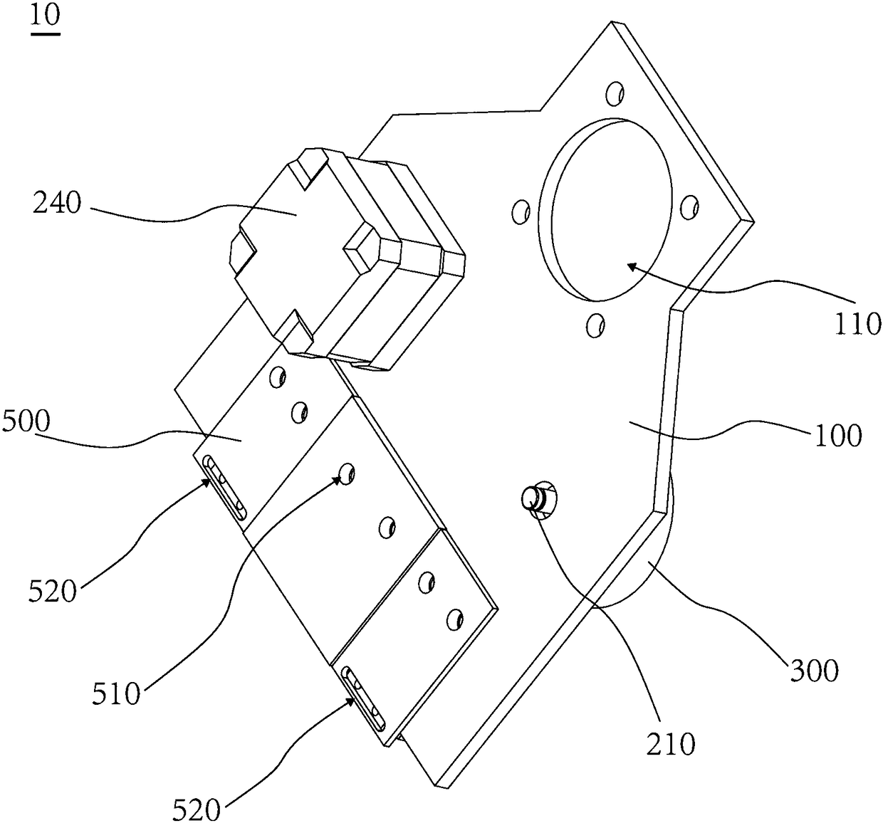 Sewing material layering mechanism and sewing material layering method
