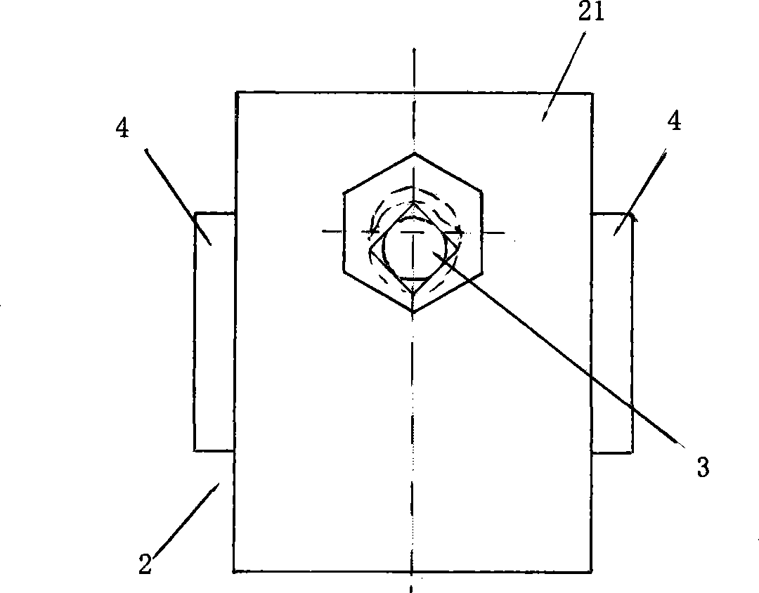 Apparatus and method for adjusting horizon of low speed diesel engine frame