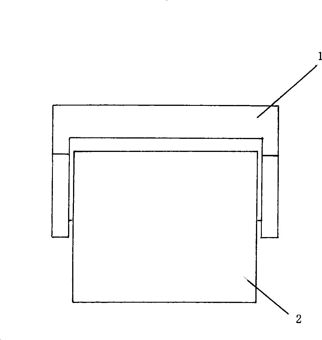 Apparatus and method for adjusting horizon of low speed diesel engine frame