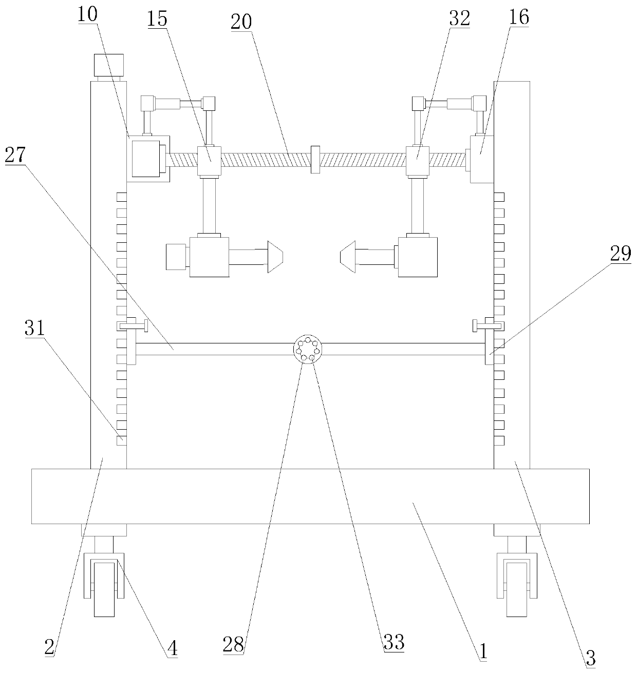 High-efficiency cable paying-off device