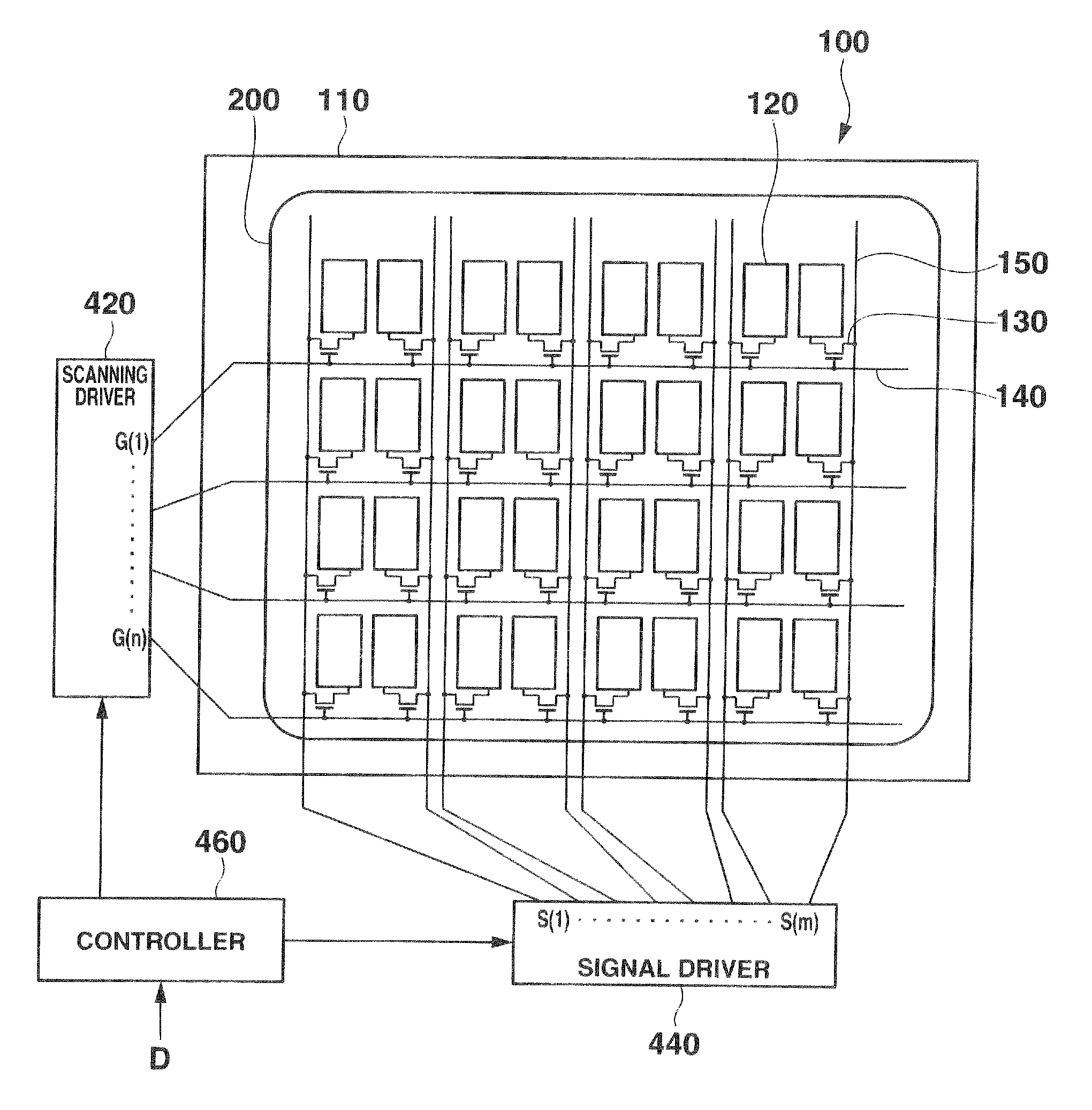 Electrophoretic display panel