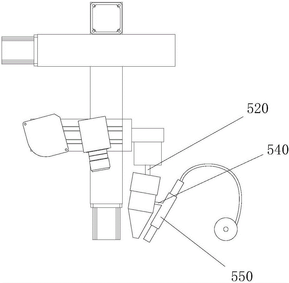 3D additive repair device for laser-arc hybrid welding and repair method