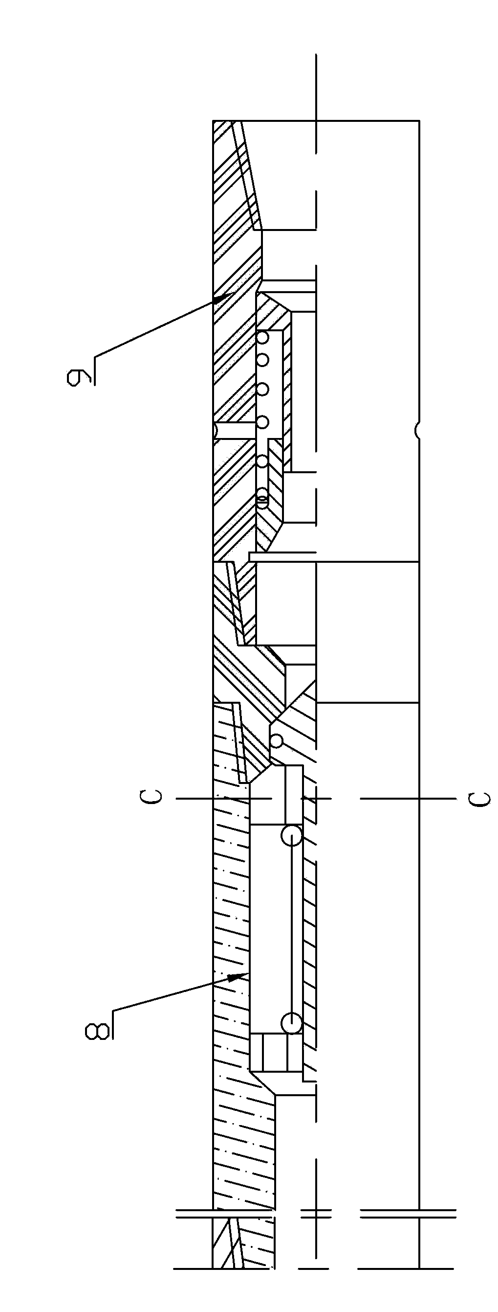 Downhole pressurizer and downhole pressurization method