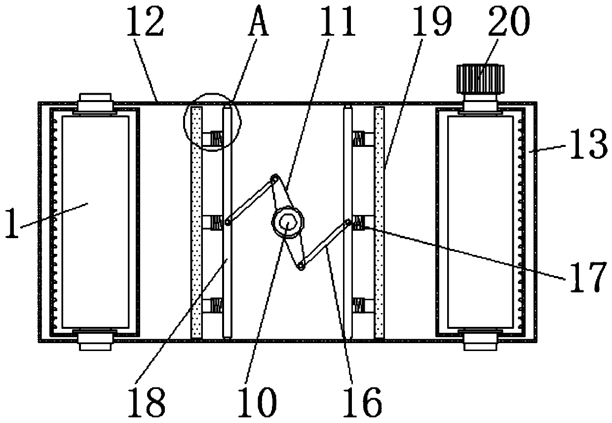 Conveying device for bread production and with anti-sticking function