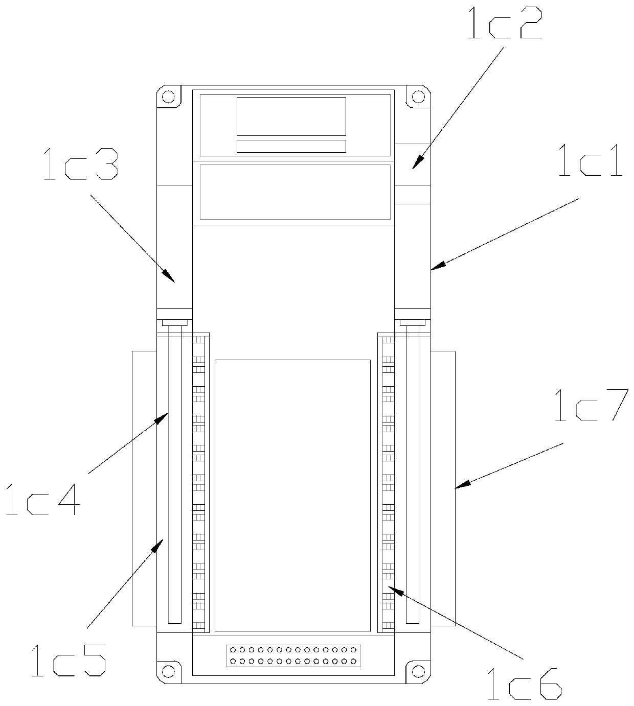 Hot pressing sintering machine for packaging high-power semiconductor device