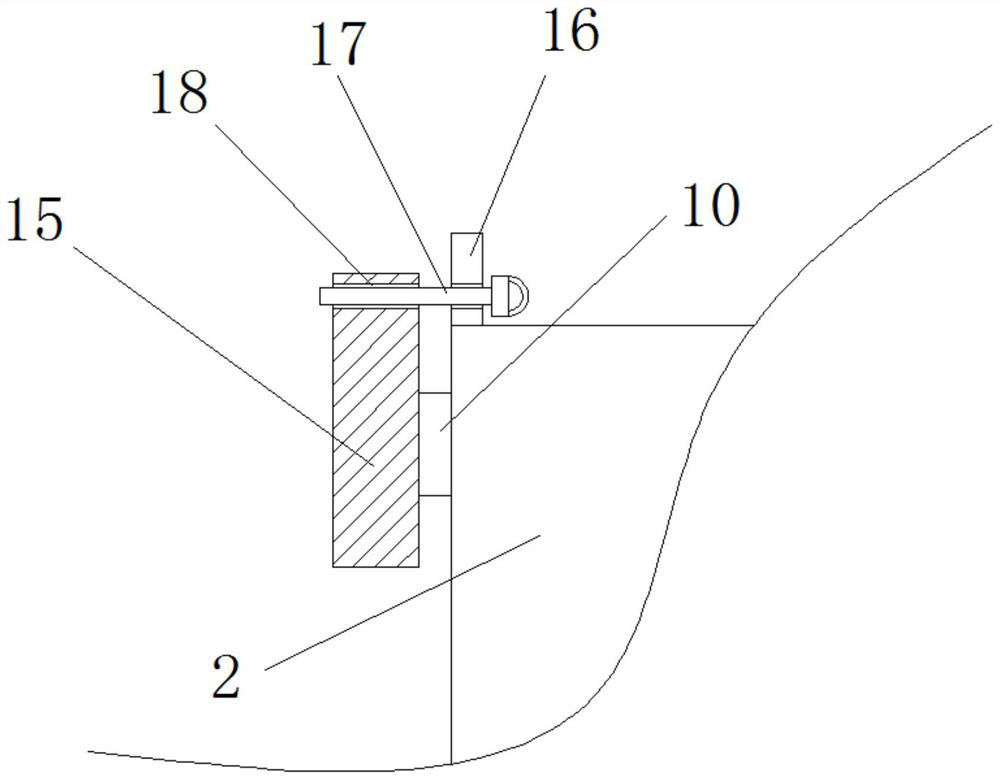 Silencing sheet of resistive silencer