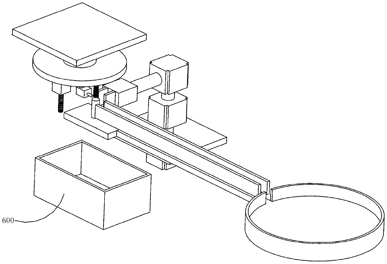 Magnetic material drilling and grinding device