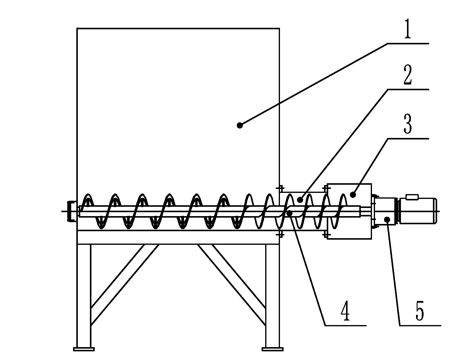 Caching feeding bin