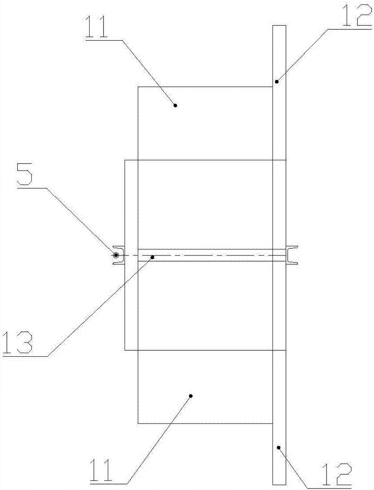 Tensioning flexible guide rail type domestic simple elevator