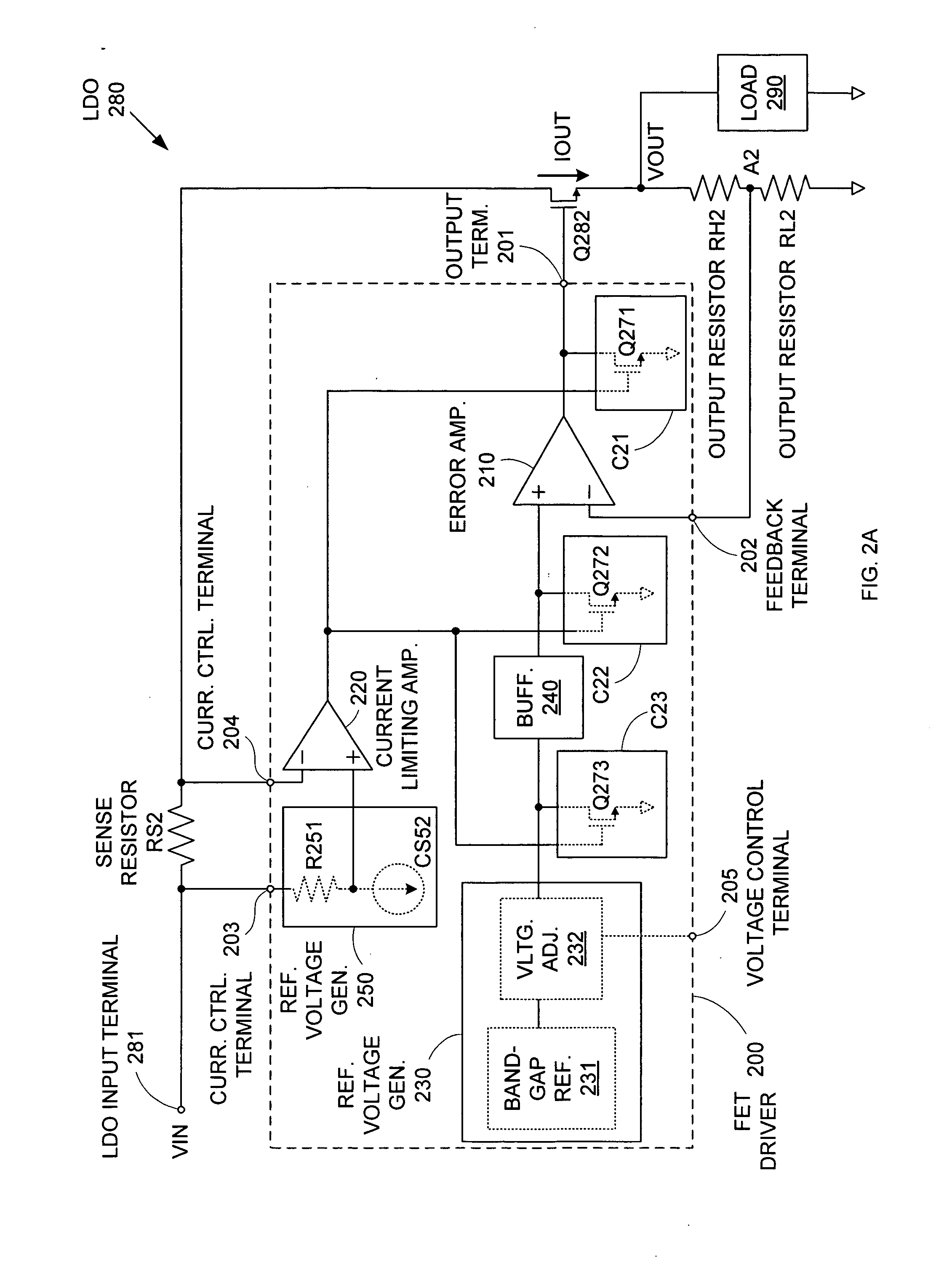 Current-limiting circuitry