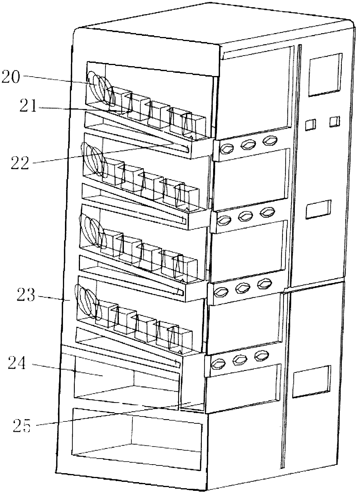 Intelligent breakfast vending machine