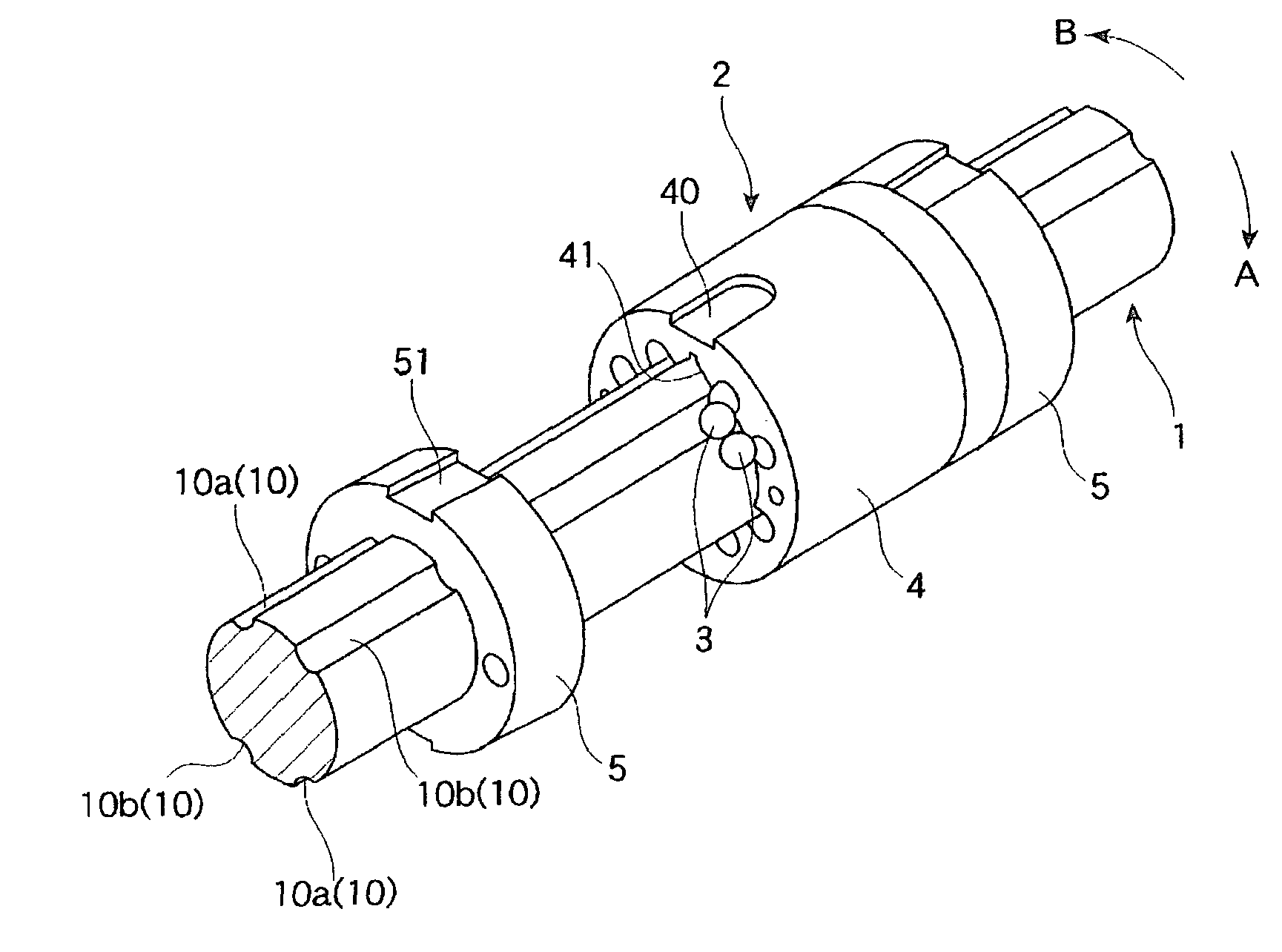 Ball spline device