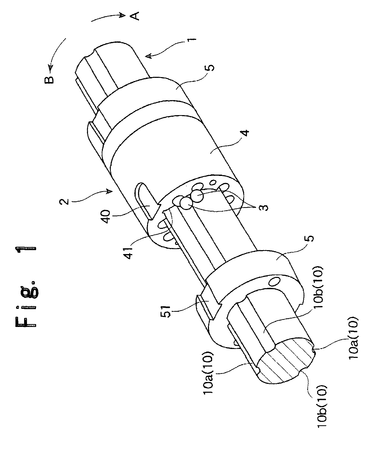 Ball spline device