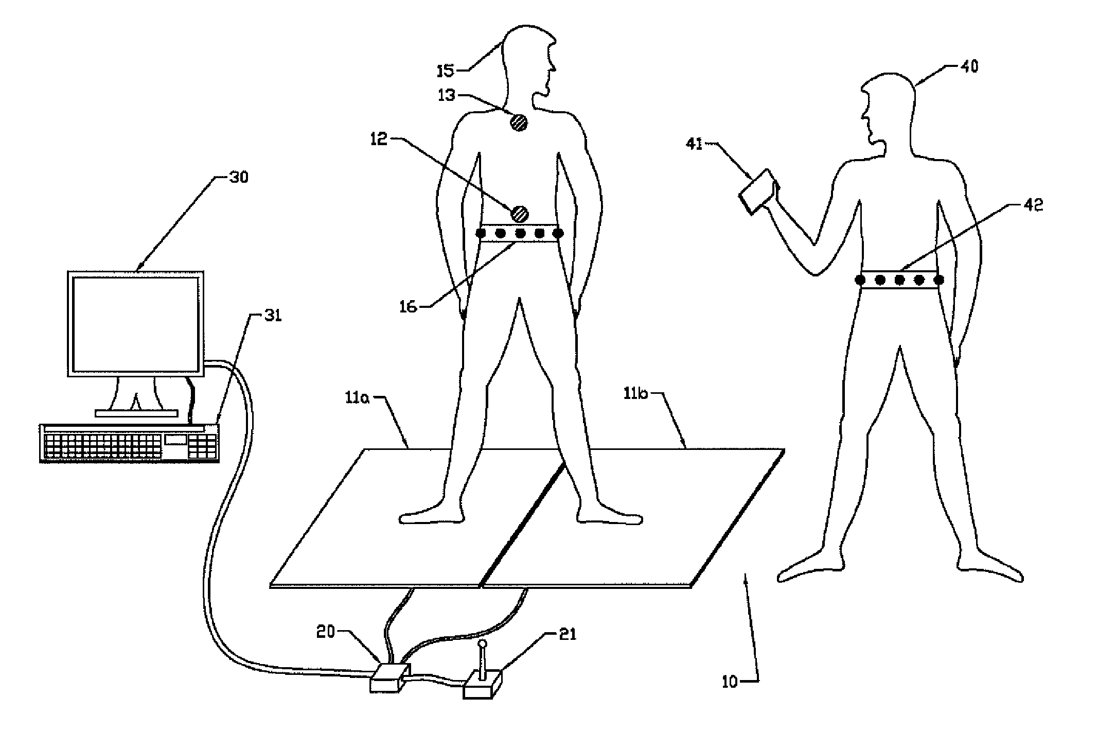 Method and apparatus for vibrotactile motional training employing cognitive spatial activity