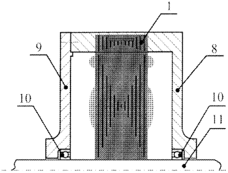 Permanent magnet harmonic motor