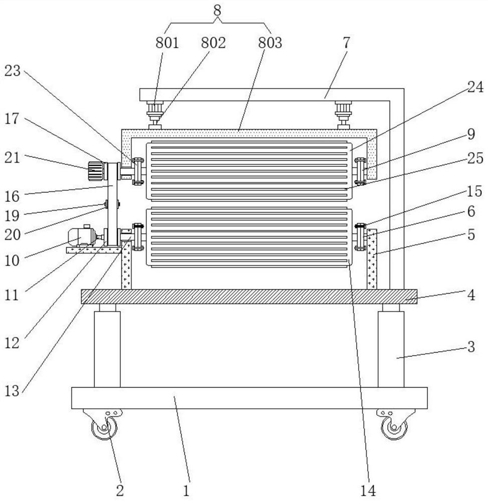 High-precision drawing roller