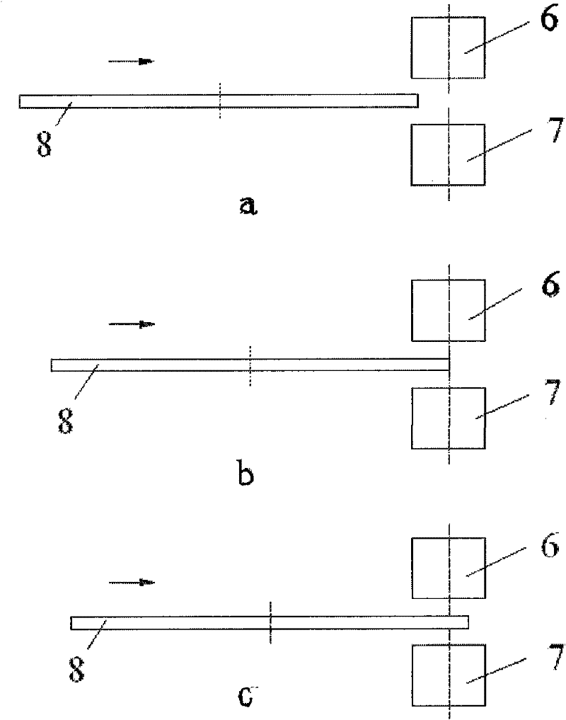 Method for measuring thickness of edge film of silicon wafer