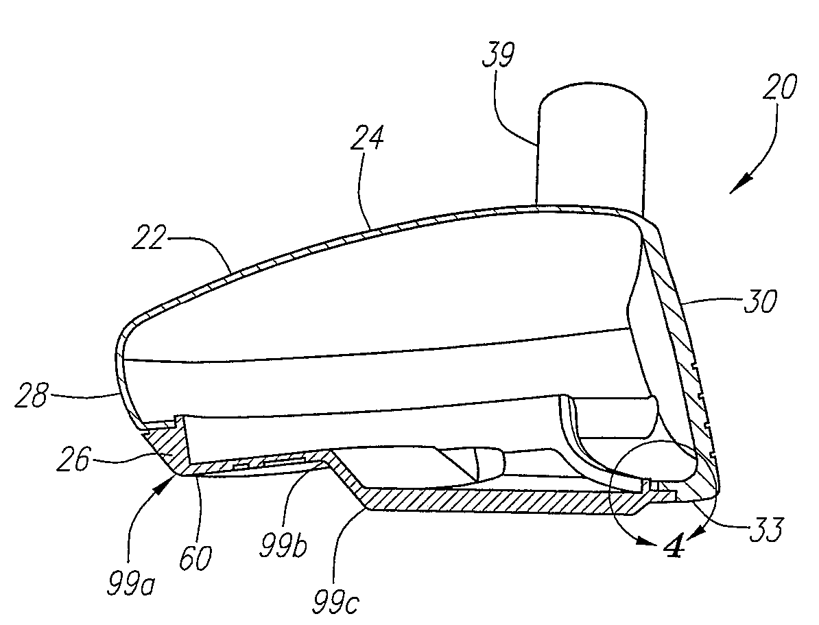 Golf club head with metal injection molded sole