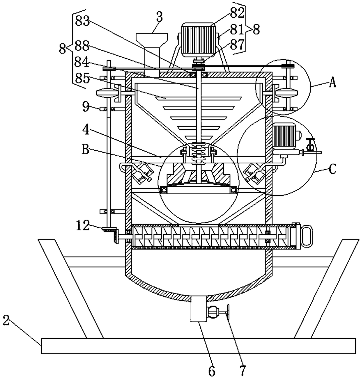 Walnut milk processing equipment based on integrated process flow