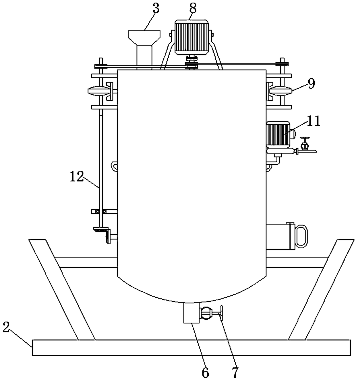 Walnut milk processing equipment based on integrated process flow