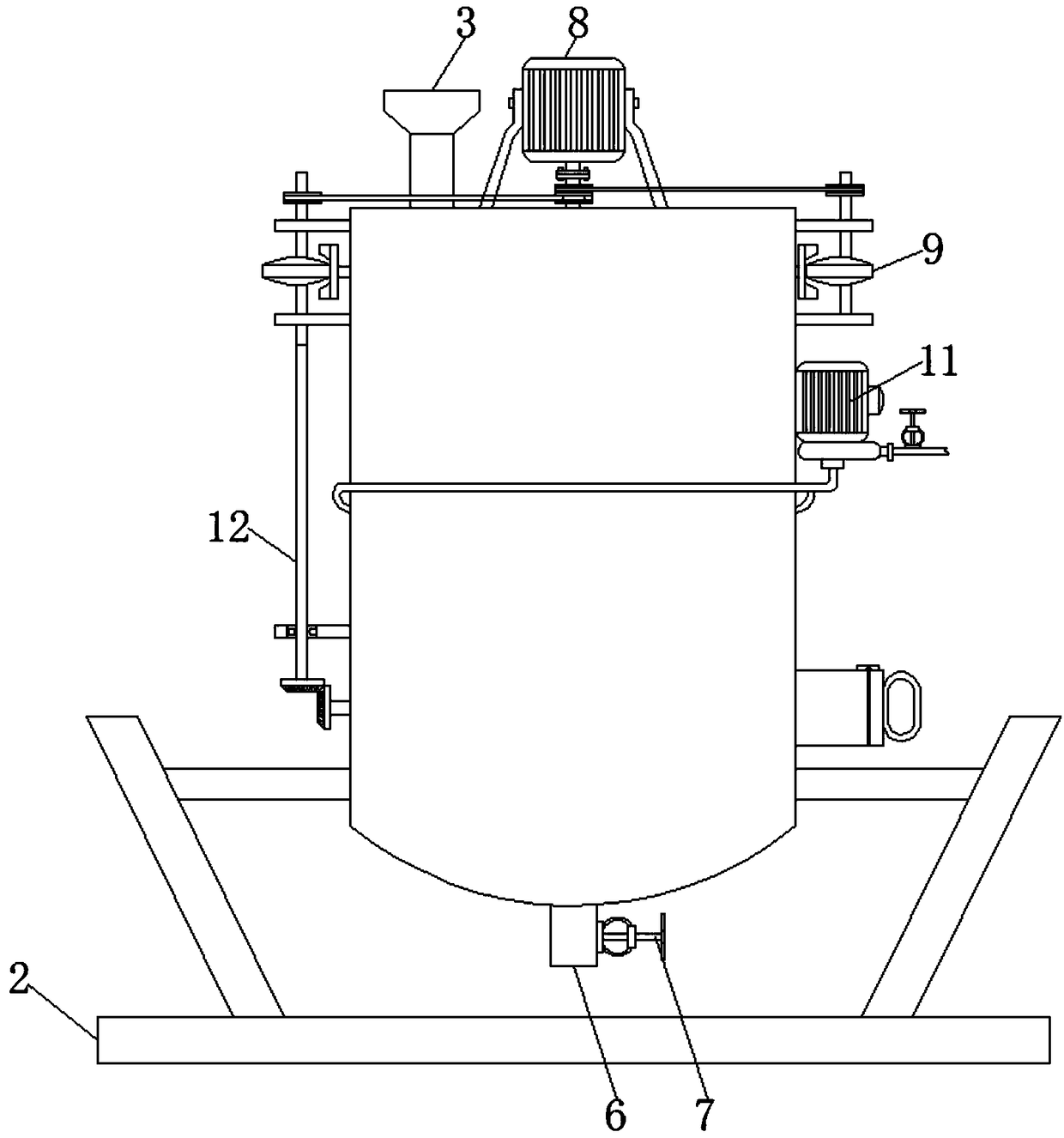 Walnut milk processing equipment based on integrated process flow