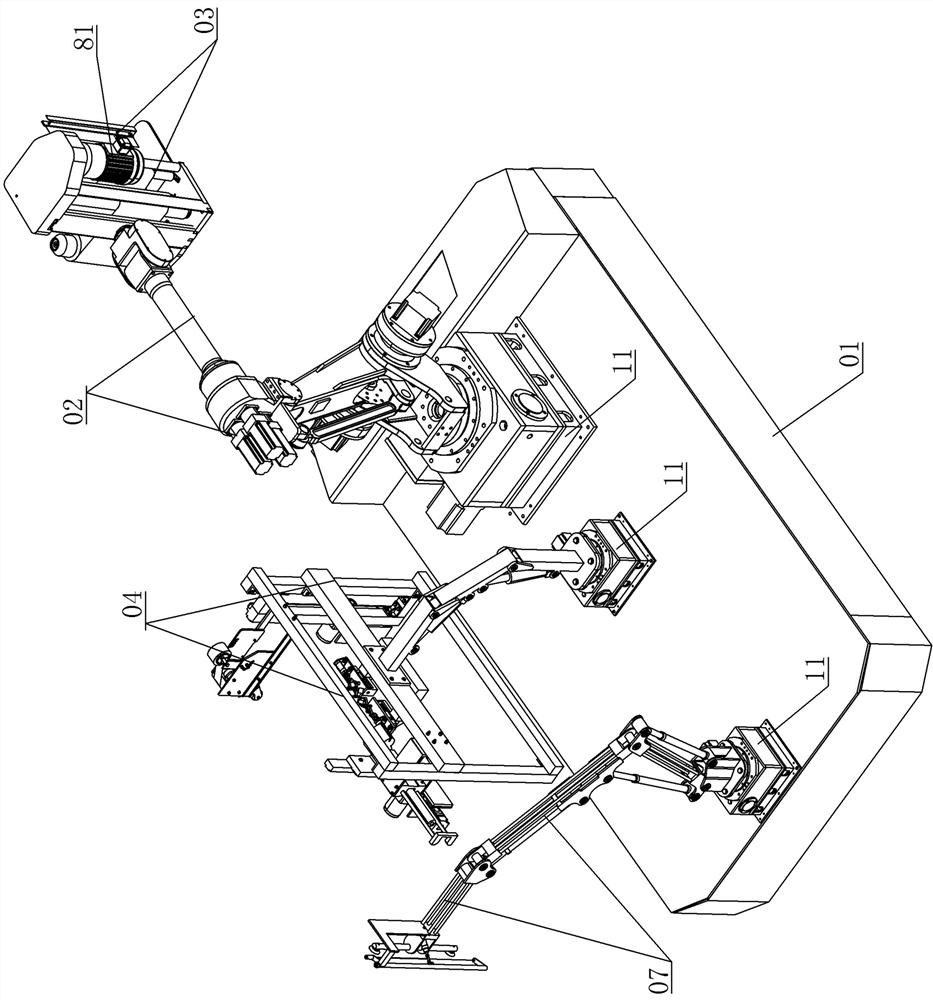 Self-propelled wrapping packaging robot and article wrapping method