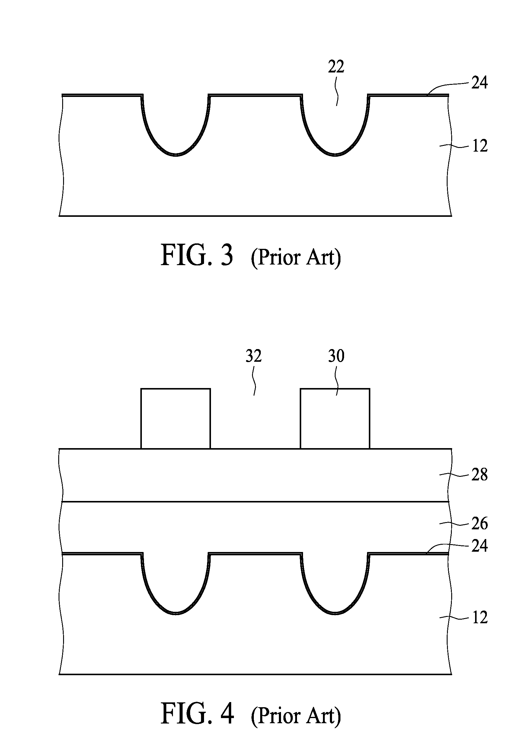 Method for preparing a recessed transistor structure