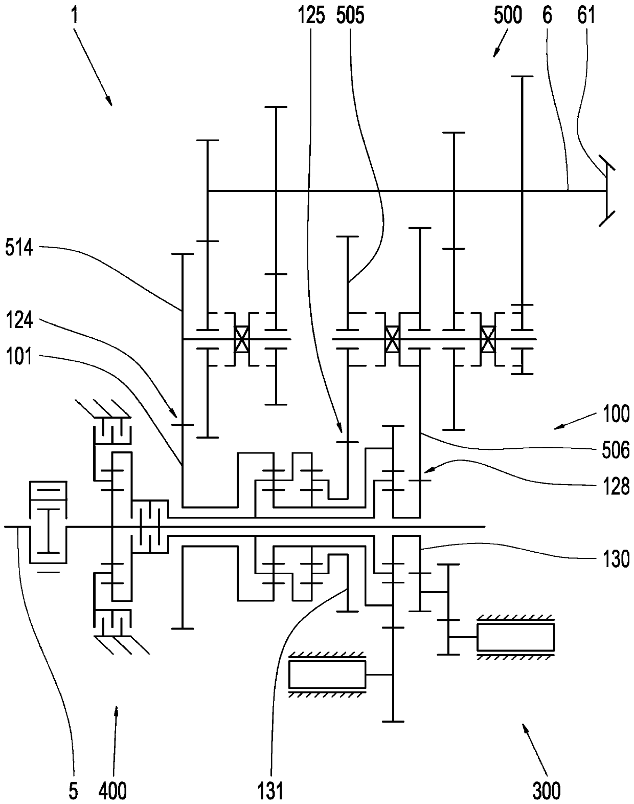 Continuously variable power-split transmission