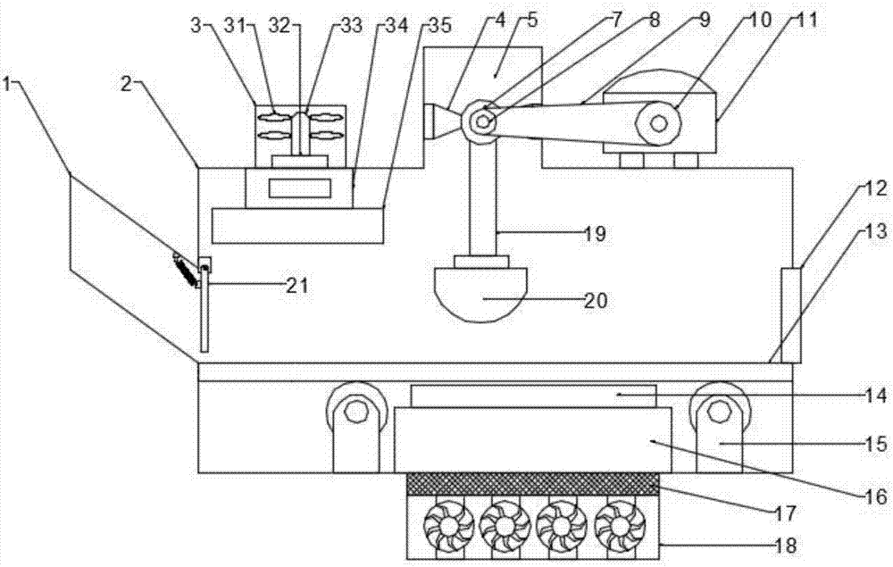 Cutting machine for producing chemical fiber