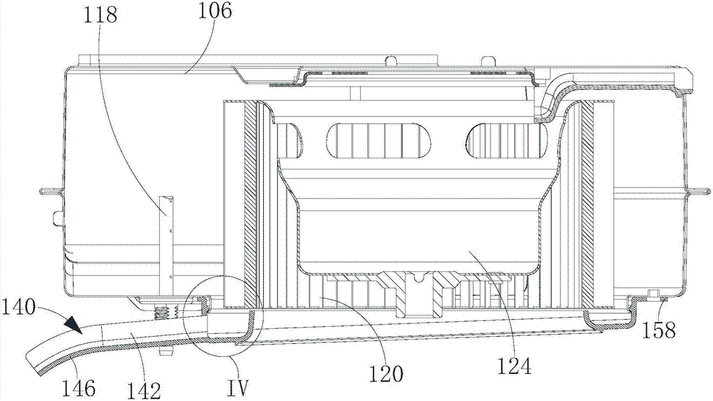 Thin range hood