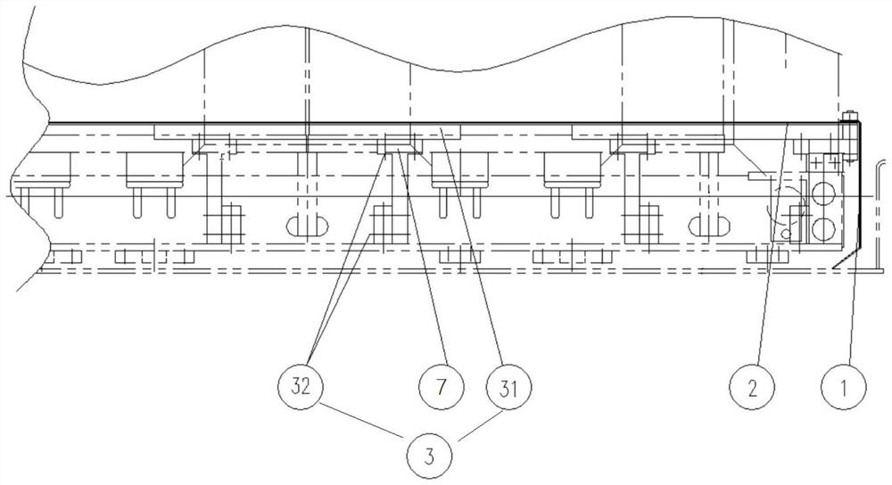 Oil seal structure and oil seal method of cooling transformer