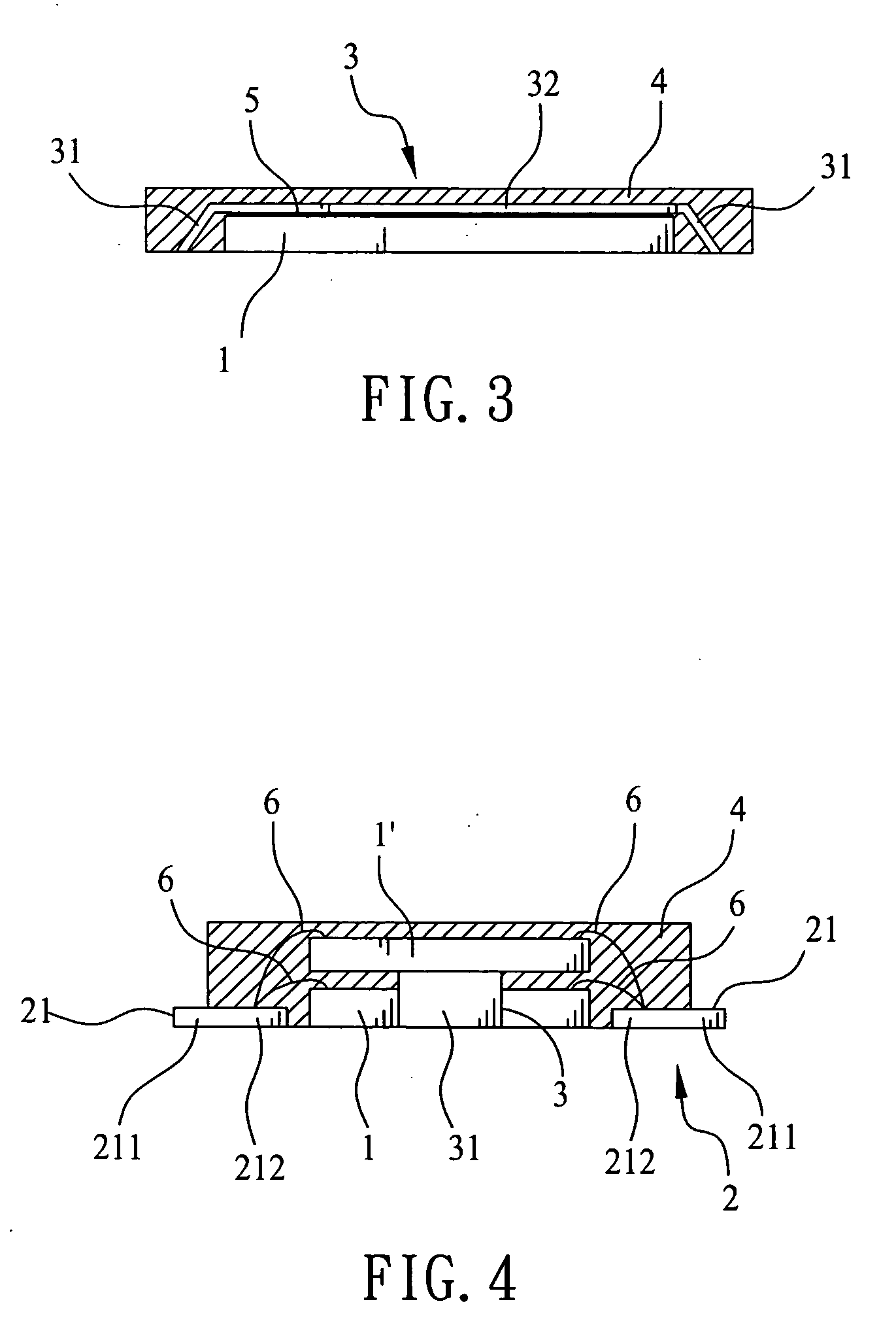 IC with stably mounted chip