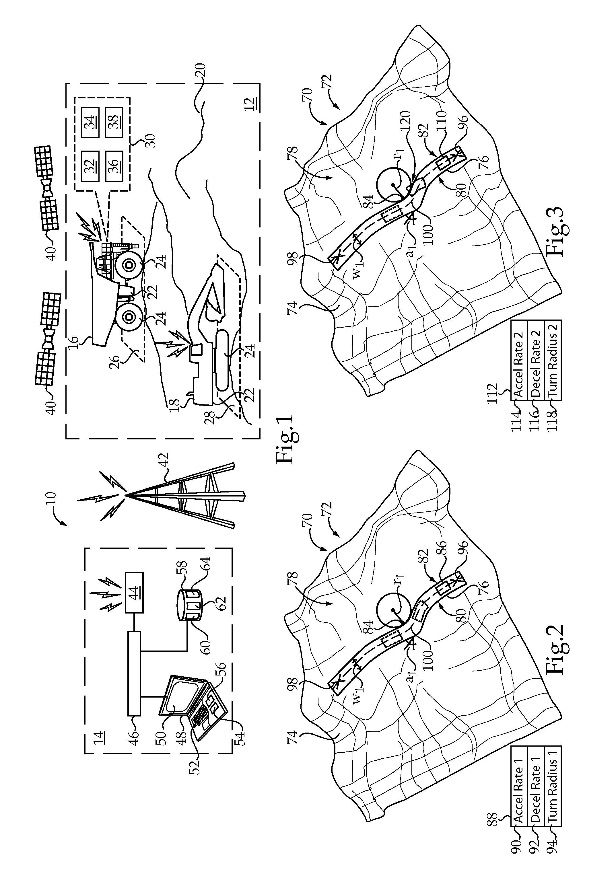 Virtual environment and method for sorting among potential route plans for operating autonomous machine at work site