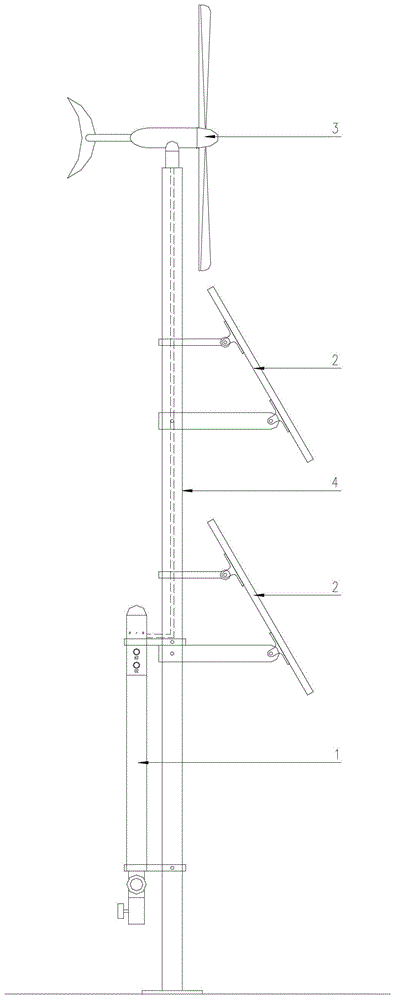 A hydrogen and oxygen production system