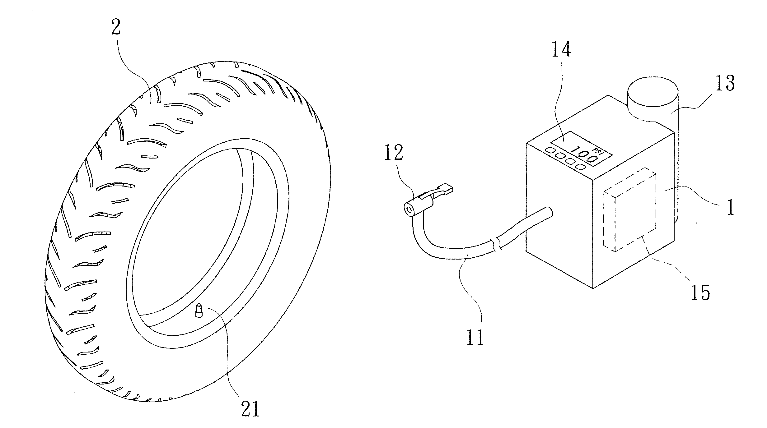 Automatic control method of inflation