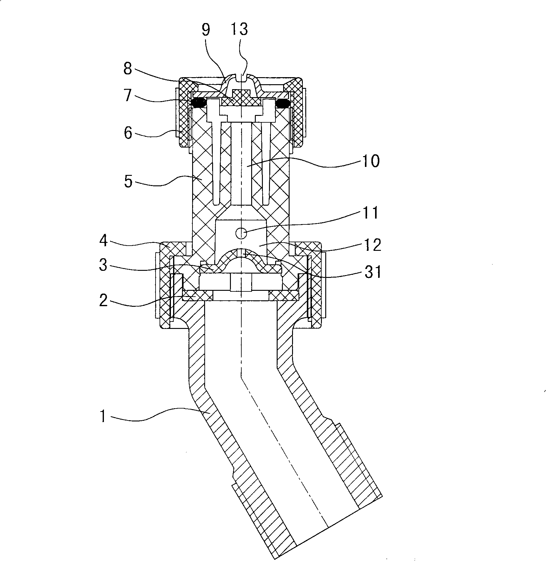 Fluid jet nozzle of sprayer